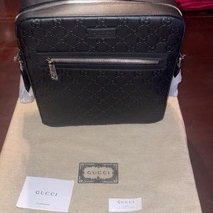 Brand new Gucci mens messenger bag
